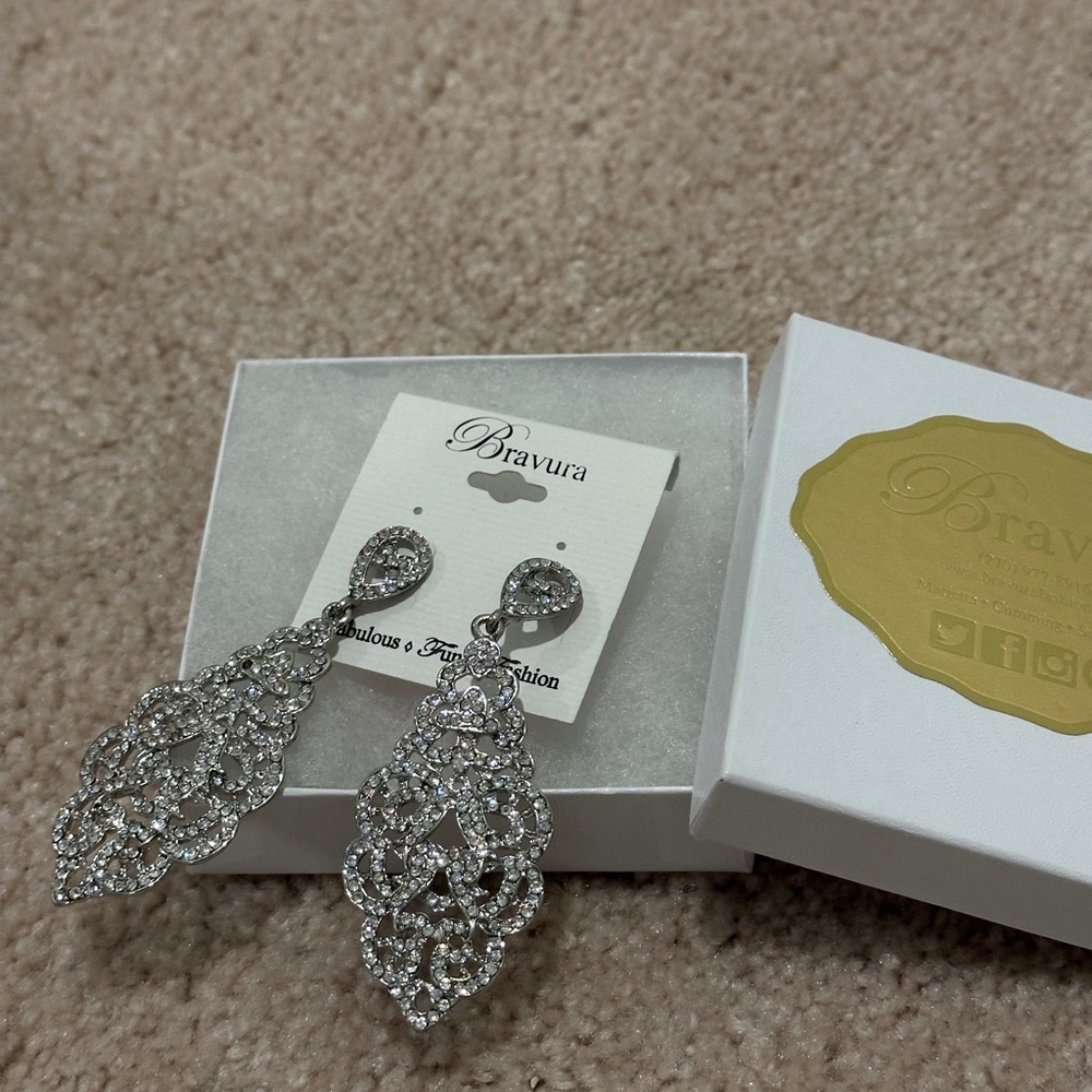 Statement Silver Earrings!